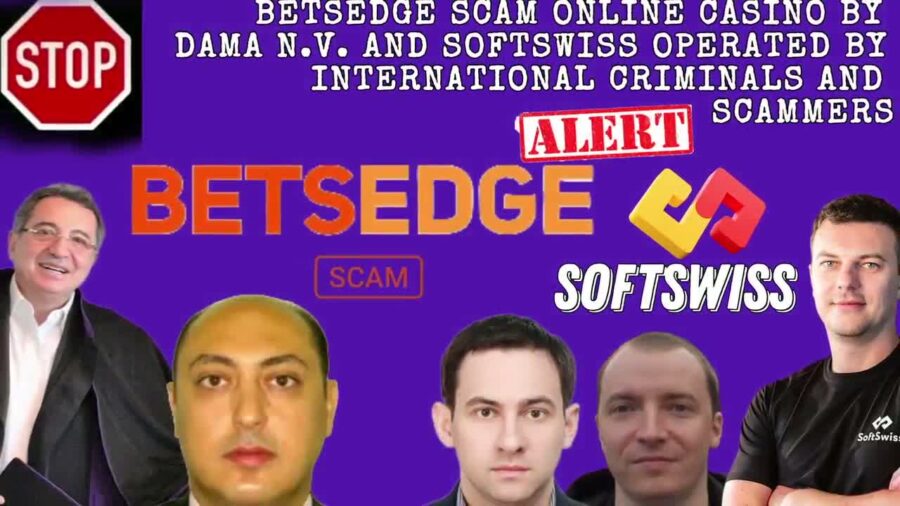 Betsedge Red Flag for Online Casino Players, casino by Softswiss and Dama NV
