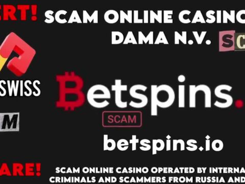 Betspins Warning for Those Considering This Online Casino, scam by DamaNV, Softswiss, and Ivan Montik