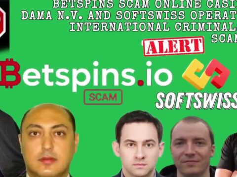 Betspins Online Casino – Scam You Should Never Trust DamaNV, Softswiss, and Ivan Montik
