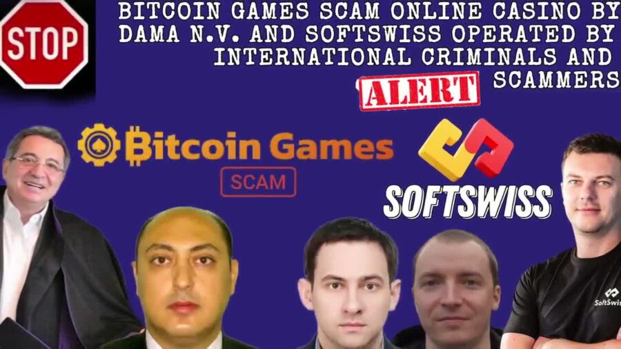 Bicoin games Online Casino That Will Steal Your Money, scam by Softswiss and Dama NV