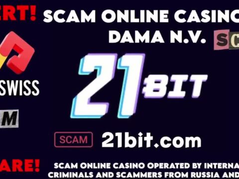 Bit Online Casino Scam Revealed, scam of Softswiss and DamaNV