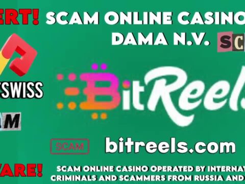 Bitreels Online Casino, a Total Scam by DamaNV, Softswiss, and Ivan Montik