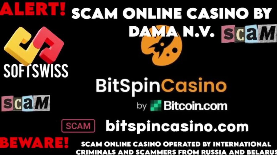 The Truth of Bitspin Scam Online Casino by DamaNV, Softswiss, and Ivan Montik