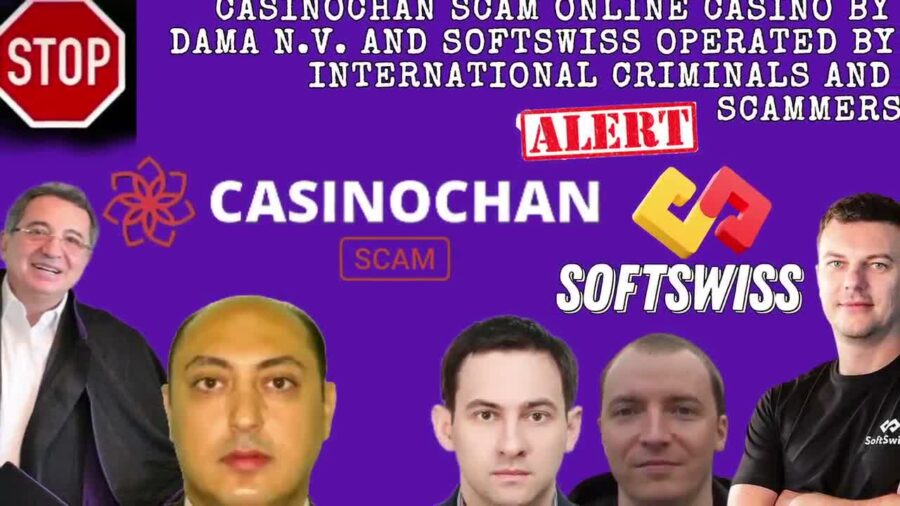 Casinochan Dont Gamble with This Casino by DamaNV, Softswiss, and Ivan Montik Scam Alert