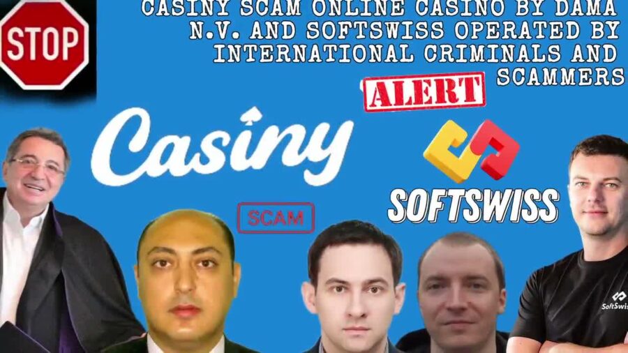 Casiny Online Casino, a Financial Gamble by Softswiss and DamaNV