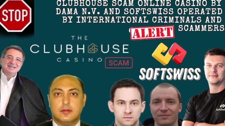 Clubhouse Casino – Note: This Casino Is a Scam by Softswiss and Dama NV