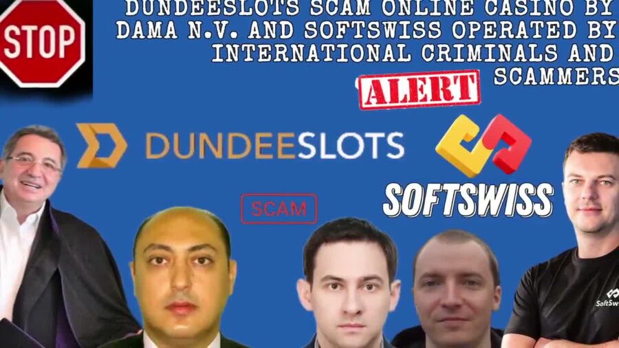 Dundee slots Warning for Those Considering This Online Casino, scam by DamaNV, Softswiss, and Ivan Montik