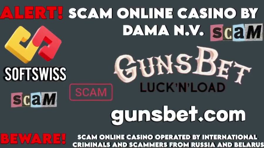 Gunsbet Scam You Can`t Ignore involved DamaNV, Softswiss, and Ivan Montik