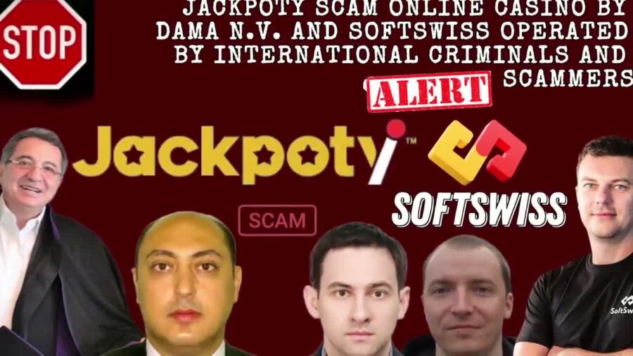 Jackpoty Casino – Warning: Is a Scam by Softswiss and Dama NV