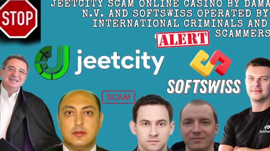 Jeetcity Online Casino – Scam You Should Avoid because Softswiss and Dama NV