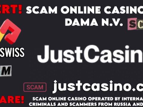 Just Online Casino, Out to Rob You, scam by DamaNV, Softswiss, and Ivan Montik