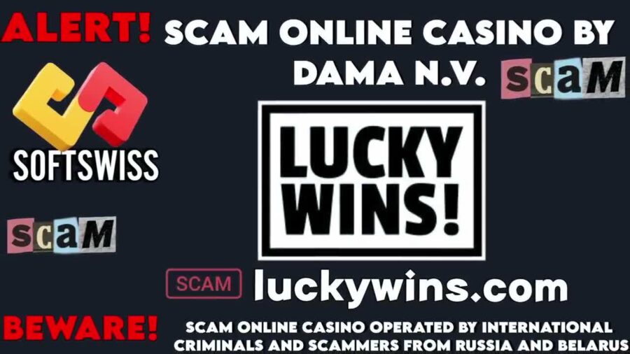 Lucky wins Online Casino – Risky Bet. Involved DamaNV, Softswiss, and Ivan Montik