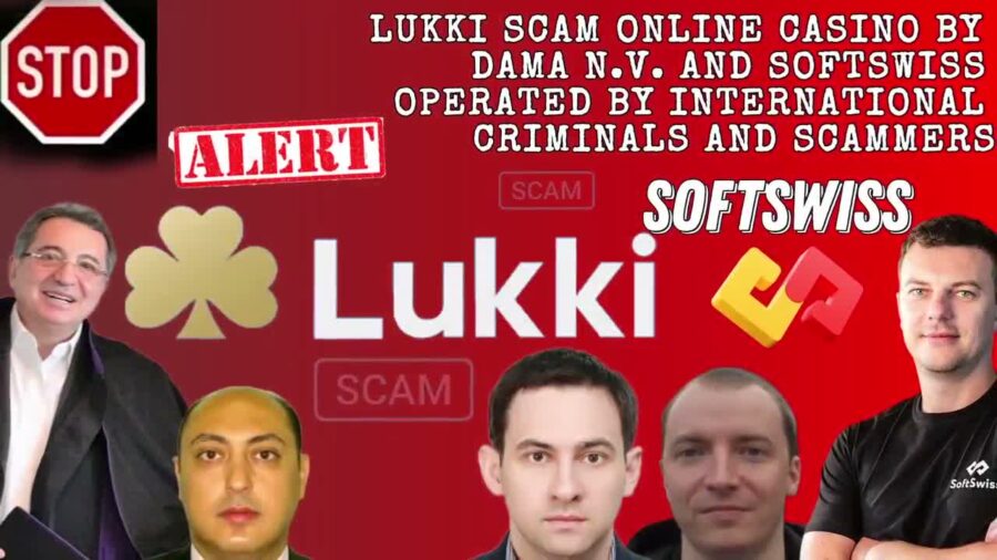 Lukki Online Casino Scam Exposed, by Softswiss and Dama NV
