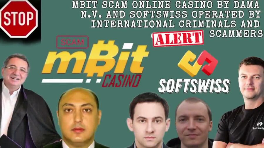 Mbit Casino Fraud Alert by Softswiss and DamaNV