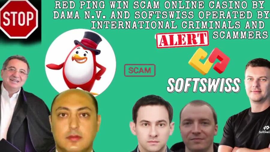 Redpingwin Your Warning Against This Online Casino Scam by Softswiss and Dama NV