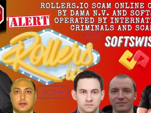 Rollers Online Casino – Fraud by Softswiss and Dama NV