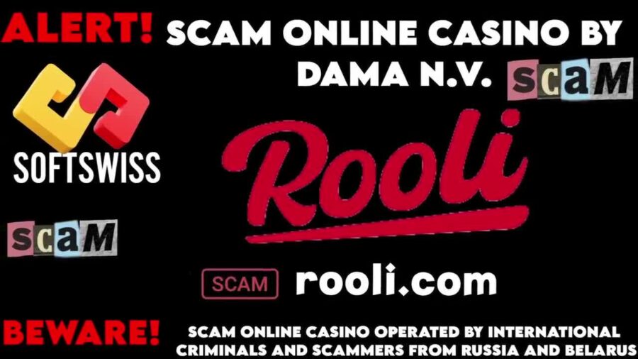Rooli This Casino Is a Scam by Softswiss and Dama NV