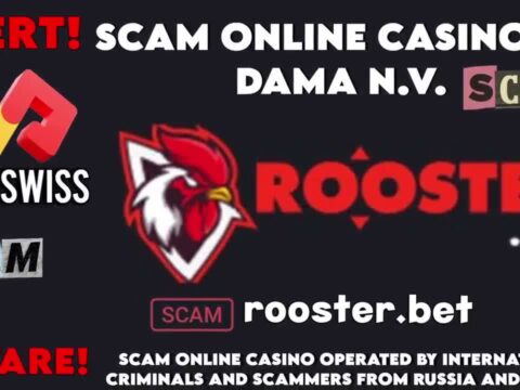 Roosterbet Risks of Playing at This Online Casino, scam by DamaNV, Softswiss, and Ivan Montik