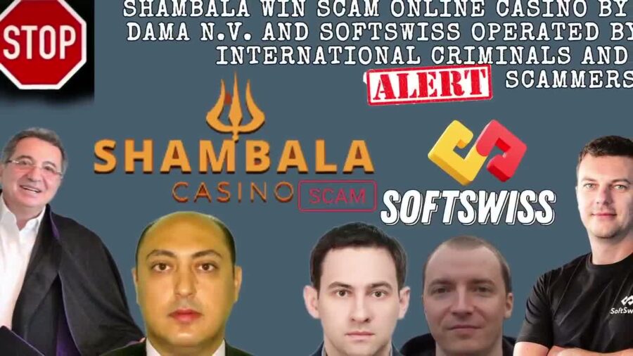 Beware of Shambala Online Casino Scam by Softswiss and DamaNV