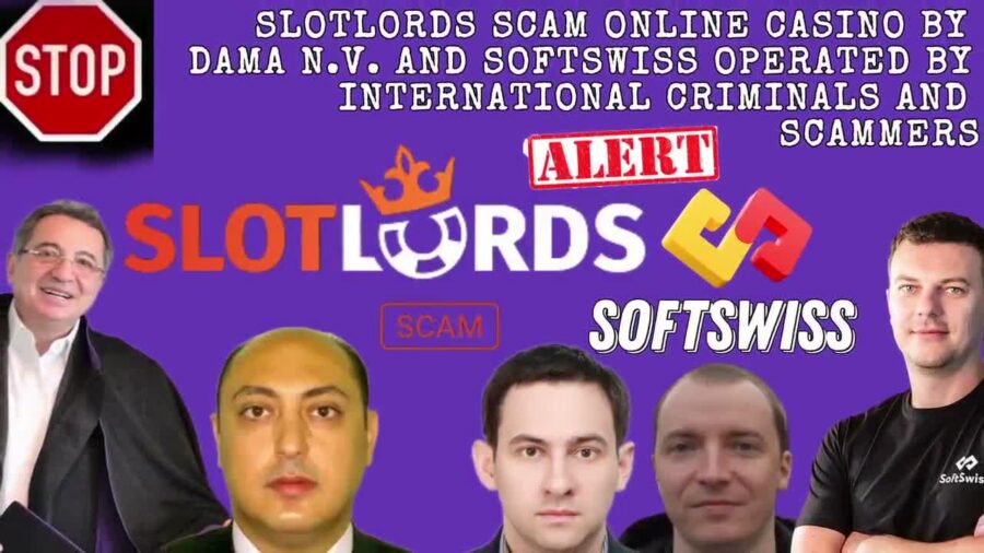 Slot lords Online Casino, a Scam You Can`t Trust by Softswiss and DamaNV