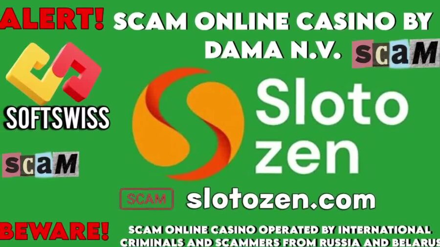 Slotozen Hidden Dangers of This Online Casino, scam by Softswiss and DamaNV