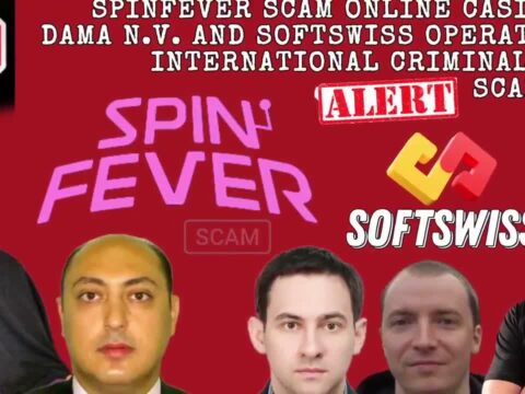 Spinfever Red Flag for Online Casino Players, casino by DamaNV and Softswiss