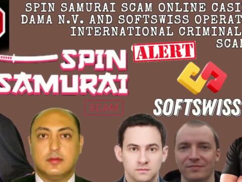 Spinsamurai Deceptive Casino That Will Leave You Broke, scam by DamaNV and Softswiss