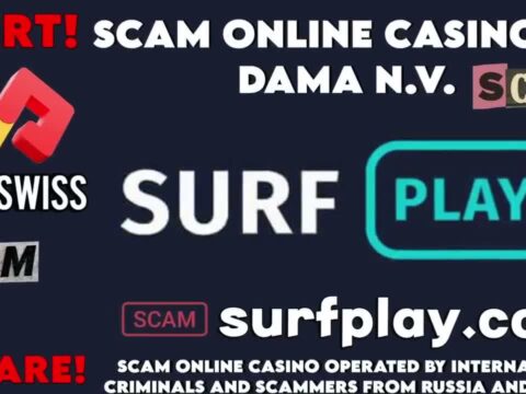 Surfplay Online Casino – Fraudulent Operation, Exposing Softswiss and Dama NV