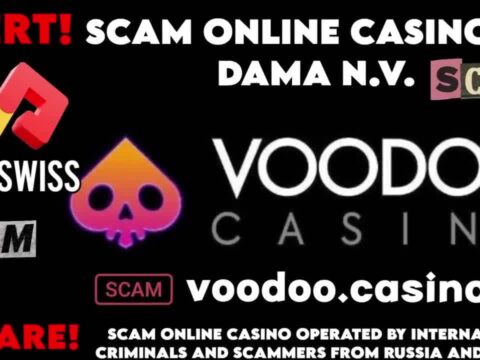 Voodoo Online Casino – Fraud Alert involved DamaNV, Softswiss, and Ivan Montik