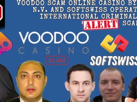 Voodoo Warning About This Deceptive Online Casino, by scammers Softswiss and Dama NV