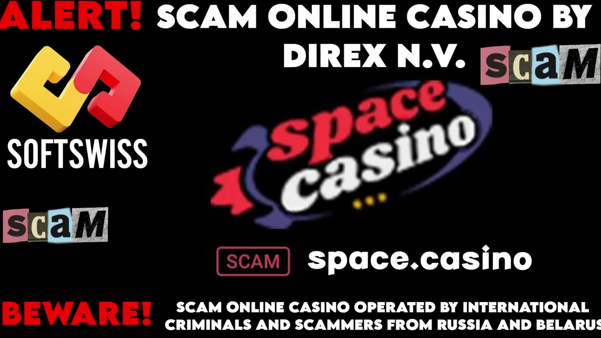 Space - softswiss scam - Casino by Softswiss